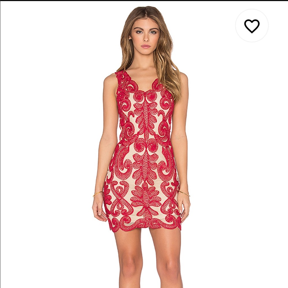 x REVOLVE Embroidered Mini Dress by NBD - Picture 2 of 8